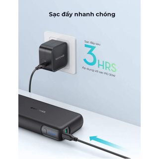 Pin dự phòng 20.000mAh RAVPOWER RP-PB201 - Sạc Nhanh 60W