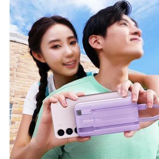 Sạc Dự Phòng Baseus Comet 10000mAh | Kèm Sẵn 2 Dây Sạc Nhanh Type-C 30W (Màu Tím)