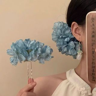 TRÂM CÀI HOA PHONG CÁCH HANFU CỔ PHONG