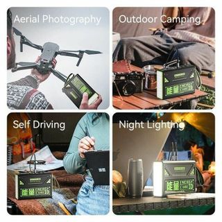 Pin dự phòng Movespeed 70000mAh 100W 2C2A tích hợp màn hình, đèn pin Led, SOS Mode Z70Pro