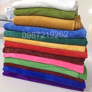 Khăn Gội Đầu, Quấn Đầu Spa, Khăn Lau Tóc, KT 35x 75cm