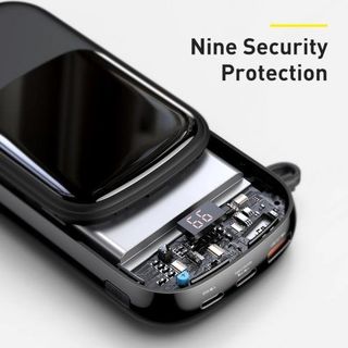 Pin dự phòng Baseus QPow Digital Display 20.000mAh tích hợp dây sạc Type C 22.5W
