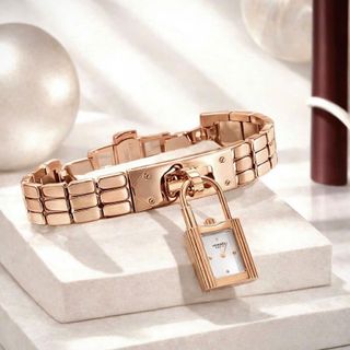 NIB HERM Kelly Steel watch, Mini model, 19 mm- 2in1