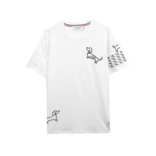 Áo tròn Thom Browne Dog. Chất liệu cotton 4 chiều, co giãn mềm .
