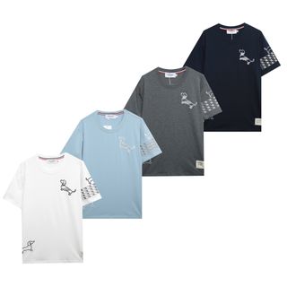 Áo tròn Thom Browne Dog. Chất liệu cotton 4 chiều, co giãn mềm .