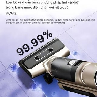 INXNI Z3 Slim – Máy Lau Nhà Hút Bụi 3in1 Nhỏ Gọn, Tự Giặt Giẻ, Diệt Khuẩn