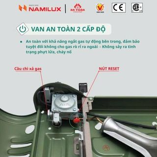 BẾP GAS DU LỊCH MINI NAMILUX MNL-232PF (T10)