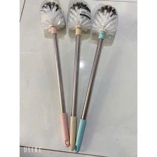 CÂY CỌ VỆ SINH TOILET ĐẦU TRÒN CÁN INOX 1501 (T120)