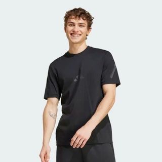 Áo thun nam. Chất liệu: cotton lạnh dệt loại tốt, độ giãn khá, sợi vải bền đẹp, form regular fit, chuẩn đẹp