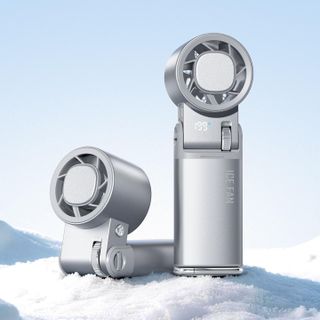 Quạt Mini Cầm Tay IceWing JF181 Nhôm Cao Cấp – Có Làm Lạnh, 199 Tốc Độ, Pin Sạc, Màn Hình LED