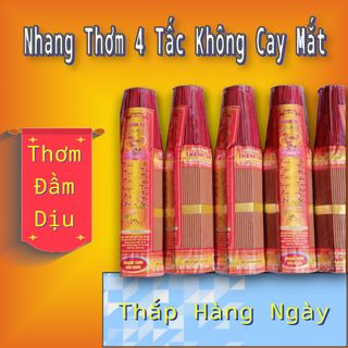 Nhang Thơm 4 Tấc Bo Vàng 919 Cây – Giá Sỉ Ổn Định – Dễ Bán Hằng Ngày – Nguồn Hàng Cho Thờ Cúng
