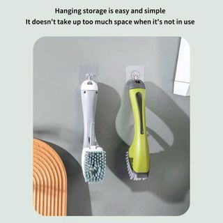 Bàn chải vệ sinh dda năng có tay xịt trực tiếp