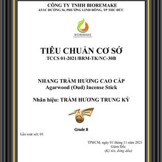 NHANG TRẦM HƯƠNG CAO CẤP