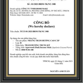 NHANG TRẦM HƯƠNG CAO CẤP