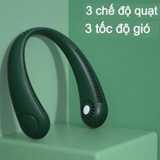 QUẠT TÍCH ĐIỆN ĐEO CỔ 3 CẤP ĐỘ