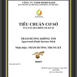 TRẦM HƯƠNG KHÔNG TIM
