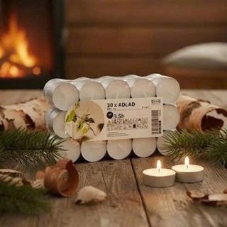 Nến thơm  Tealight ikea 30 viên