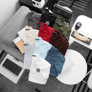 Áo thun polo nam.  Áo chất xuất dư 100% cotton.