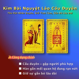 Kim Bài Nguyệt Lão – Dòng Sản Phẩm Tình Duyên Dễ Chốt, Dễ Scale