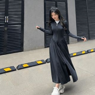 Áo Khoác Chống Nắng Toàn Thân Nữ Dáng Váy Vải Thun Lạnh,Chống Tia Cực Tím UPF 50+,Chống Gió Cản Bụi Cao Cấp