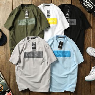 Áo thun nam. Logo in phồng. Áo chất cotton 100% cao cấp xịn.