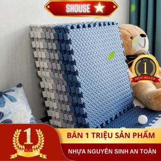Thảm Xốp Ghép lót sàn 30 x 30 cm miếng dày vân khế tập võ, vân gỗ trải sàn phòng khách ngủ miếng dày nhiều màu