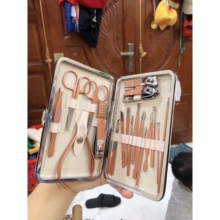 Bộ kìm cắt móng đa năng với 18 chi tiết không gỉ cao cấp