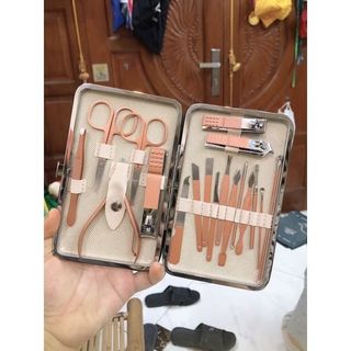 Bộ kìm cắt móng đa năng với 18 chi tiết không gỉ cao cấp