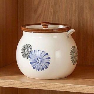 HỦ ĐỰNG MỠ NẮP LỚN KÈM MUỖNG 1200ML (T18)