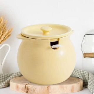 HỦ ĐỰNG MỠ CÓ TAI CẦM KÈM MUỖNG 700ML (T30)