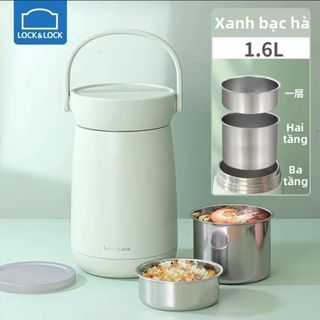 Bình giữ nhiệt đựng thức ăn LocknLock có quai xách 1,6l