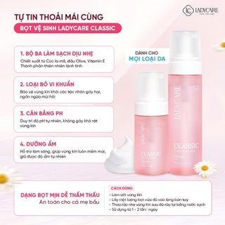 Bọt vệ sinh Ladycare Classic