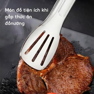 KẸP GẮP THỨC ĂN INOX 23CM (T50)