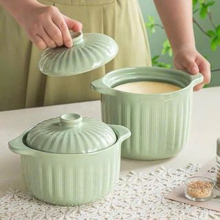 HỦ ĐỰNG MỠ HỌA TIẾT VÂN SỌC 1000ML (T18)