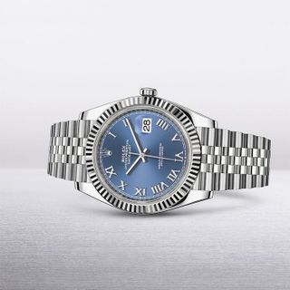 ĐỒNG HỒ NAM SIÊU CẤP ROLXE BẠC MẶT XANH NAVY  CÓ GIẤY KIỂM ĐỊNH KIM LOẠI QUÝ