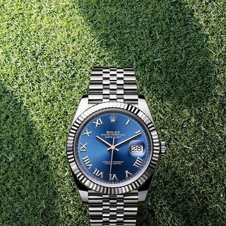 ĐỒNG HỒ NAM SIÊU CẤP ROLXE BẠC MẶT XANH NAVY  CÓ GIẤY KIỂM ĐỊNH KIM LOẠI QUÝ