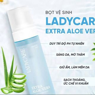 Bọt vệ sinh Ladycare Extra Aloe Vera