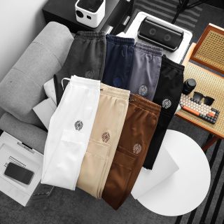 Quần jogger Chrome  Chất vải Bc dày cotton siêu xịn