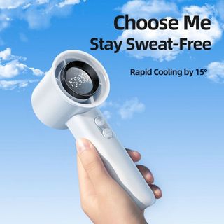 Quạt Cầm Tay RTAKO X5 4800mAh – Quạt Mini Turbo 15000RPM, Sạc Nhanh 20W, Gió Siêu Mạnh