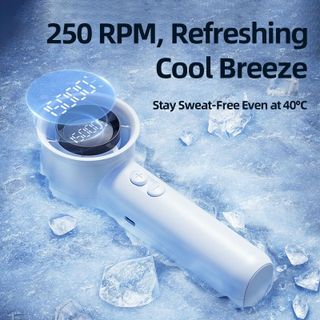 Quạt Cầm Tay RTAKO X5 4800mAh – Quạt Mini Turbo 15000RPM, Sạc Nhanh 20W, Gió Siêu Mạnh