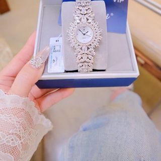 ĐỒNG HỒ NỮ CHÍNH HÃNG NHẬP CHÍNH NGẠCH FUNMEI F2170 ĐÍNH ĐÁ CZ FULLBOX HOÁ ĐƠN