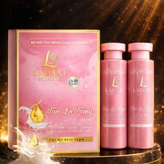 Bộ đôi Tắm trắng da toàn thân LADAXI Skincare 2 in 1