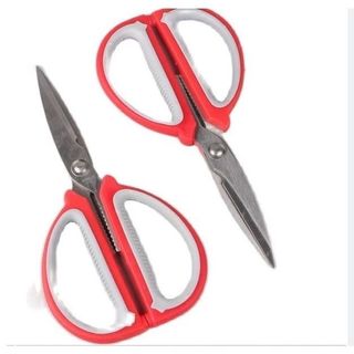 Kéo Bếp Đa Năng Inox Cán Nhựa Cao Cấp Màu Đỏ Kích Thước 19cm