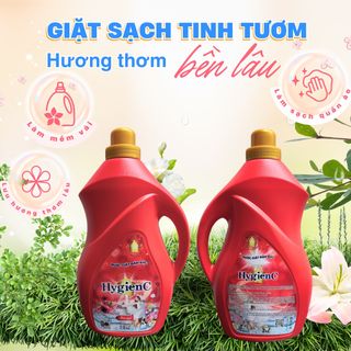 NƯỚC GIẶT HYGIENC ĐỎ 2KG