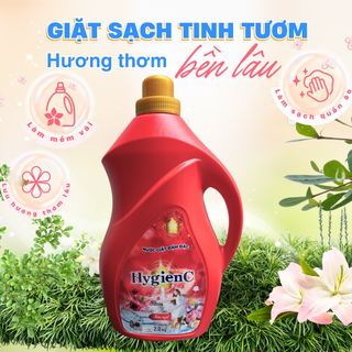 NƯỚC GIẶT HYGIENC ĐỎ 2KG