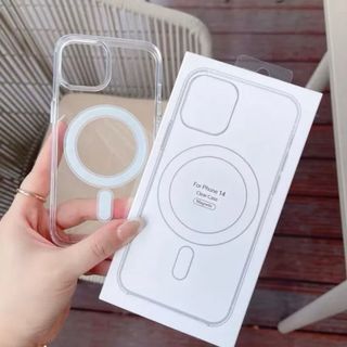 Ốp lưng từ tính magsafe trong suốt tương thích iP 11–15 – Hít sạc không dây – Nhựa dẻo chống sốc – Giá sỉ tốt