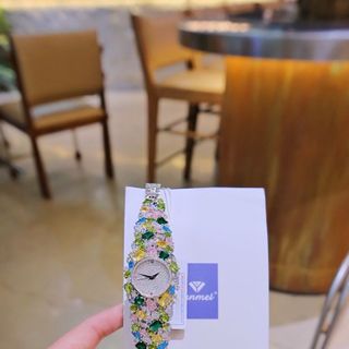 ĐỒNG HỒ NỮ CHÍNH NGẠCH FUNMEI F2173 FULL ĐÁ CZ FULLBOX HOÁ ĐƠN