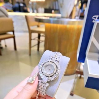 ĐỒNG HỒ NỮ CHÍNH NGẠCH FUNMEI F2073 SILVER ĐÍNH ĐÁ CZ FULLBOX HOÁ ĐƠN