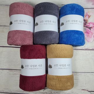 Khăn Tắm Lông Cừu Xuất Hàn Cao cấp, KT 60x120cm, Nặng 250g