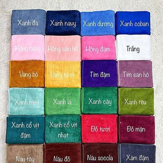 Combo 100 Chiếc Khăn Chuyên Dụng Cho Tiệm Nail, Làm Móng, Lau Dọn 25x50cm